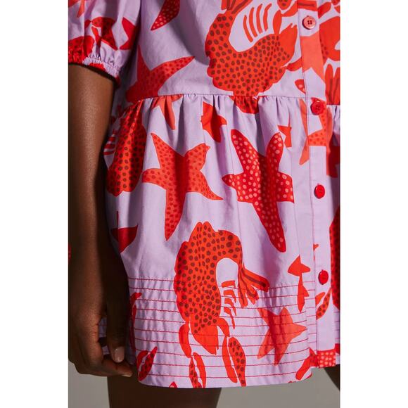 Farm Rio Lobster Sky Mini Dress - Picture 4 of 4